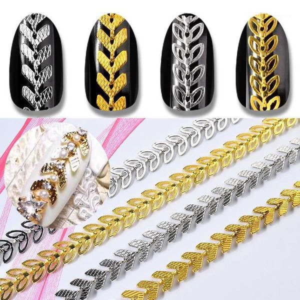 pack gold silver metal nail art chains leaf aircraft design 3d decorations hollow leaves studs rivet manicure accessories1, Silver;gold
pack gold silver metal nail art chains leaf aircraft design 3d decorations hollow leaves studs rivet manicure accessories1, Silver;gold