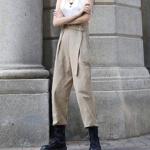 women's pants & capris lanmrem pre sale 2021 casual long overalls loose high waist wide leg with belt harlan for famale yj576, Black;white
women's pants & capris lanmrem pre sale 2021 casual long overalls loose high waist wide leg with belt harlan for famale yj576, Black;white