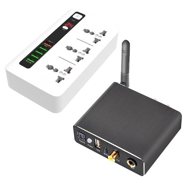 smart power plugs timing usb board expander (us plug) with wireless bluetooth 5.0 receiver audio dac converter player -us plug
smart power plugs timing usb board expander (us plug) with wireless bluetooth 5.0 receiver audio dac converter player -us plug