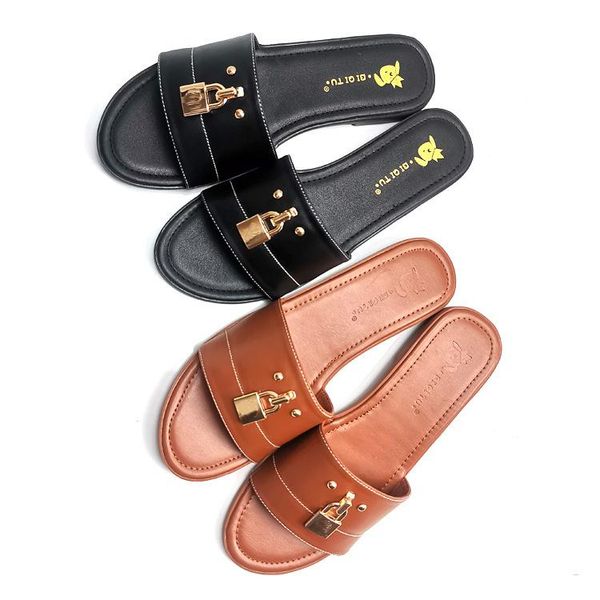 slippers 2021 lock beach women sandals flat heel casual ladies shoes outdoor female slides, Black
slippers 2021 lock beach women sandals flat heel casual ladies shoes outdoor female slides, Black