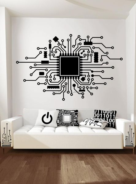 wall stickers circuit board sticker it computer cpu chip game technology network company office room decorative art decal b2
wall stickers circuit board sticker it computer cpu chip game technology network company office room decorative art decal b2