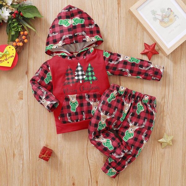 clothing sets infant baby boys girls christmas xmas deer printed plaid hoodie sweatshirts +pants outfits born clothes, White
clothing sets infant baby boys girls christmas xmas deer printed plaid hoodie sweatshirts +pants outfits born clothes, White