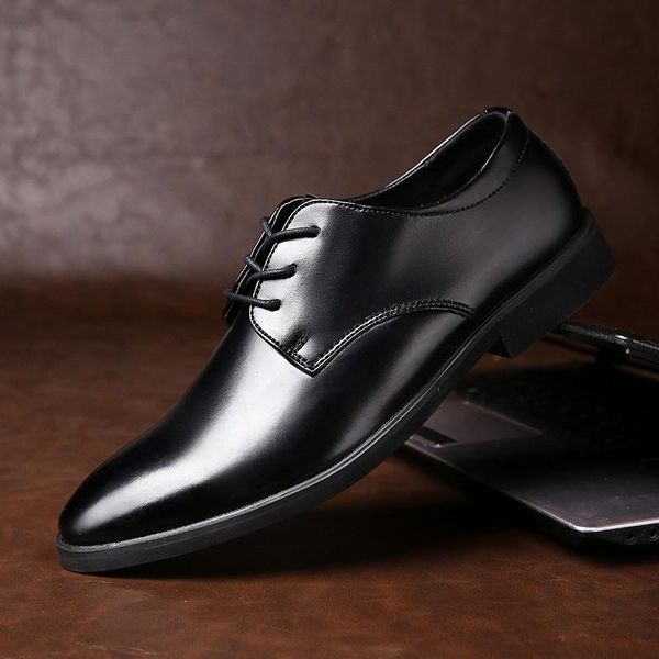 dress shoes british classic leather men oxford outdoor fashion business wedding formal lace up big size 47 a4, Black
dress shoes british classic leather men oxford outdoor fashion business wedding formal lace up big size 47 a4, Black