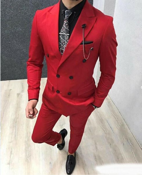 men's suits & blazers red double breasted wedding suit groom mens 3 piece prom dinner business evening jacket+pants, White;black
men's suits & blazers red double breasted wedding suit groom mens 3 piece prom dinner business evening jacket+pants, White;black