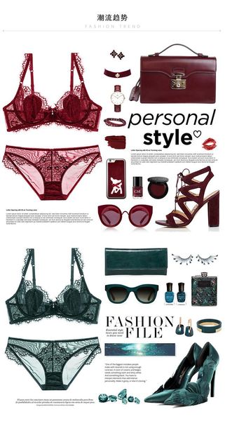 bras sets thin section solid color lace ladies bra set with comfortable breathable underwear large size, Red;black
bras sets thin section solid color lace ladies bra set with comfortable breathable underwear large size, Red;black