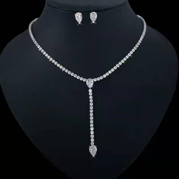 earrings & necklace janekelly2 pcs bridal zirconia full jewelry sets for women party, luxury dubai nigeria cz crystal wedding, Silver
earrings & necklace janekelly2 pcs bridal zirconia full jewelry sets for women party, luxury dubai nigeria cz crystal wedding, Silver