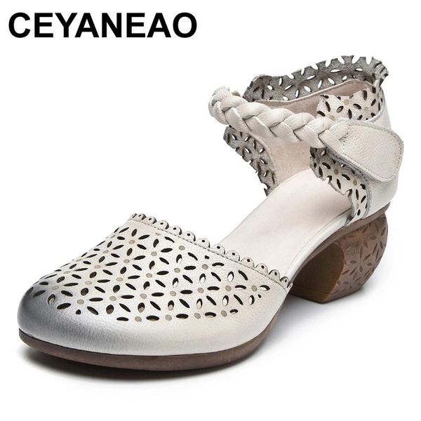 dress shoes ceyaneao women's sandals made of genuine leather; summer footwear; handmade high-heeled 5 cm in retro style, Black
dress shoes ceyaneao women's sandals made of genuine leather; summer footwear; handmade high-heeled 5 cm in retro style, Black