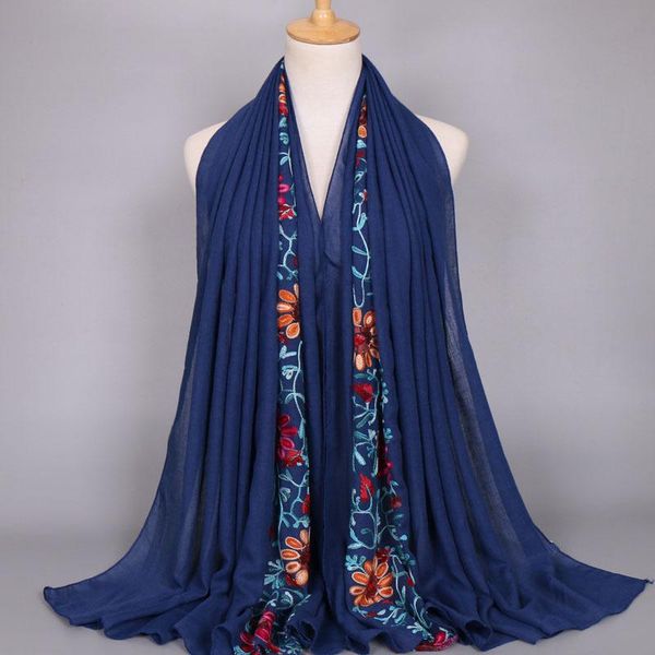 hats, scarves & gloves sets 2021 summer fashion embroider viscose scarf women plain stitch cotton shawl navy blue flower sjaal muslim hijab, Blue;gray
hats, scarves & gloves sets 2021 summer fashion embroider viscose scarf women plain stitch cotton shawl navy blue flower sjaal muslim hijab, Blue;gray