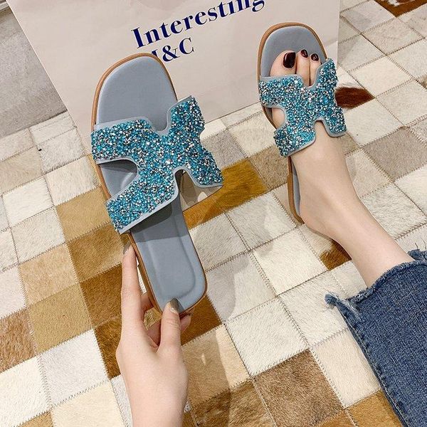 women flat slippers 2021 summer fashion rhinestone sandals shoes beach slides indoor outdoor flip-flops ladies, Black
women flat slippers 2021 summer fashion rhinestone sandals shoes beach slides indoor outdoor flip-flops ladies, Black