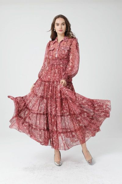 casual dresses vanovich spring and summer 2021 chiffon women dress printed wild high waist long sleeve temperament clothing, Black;gray
casual dresses vanovich spring and summer 2021 chiffon women dress printed wild high waist long sleeve temperament clothing, Black;gray