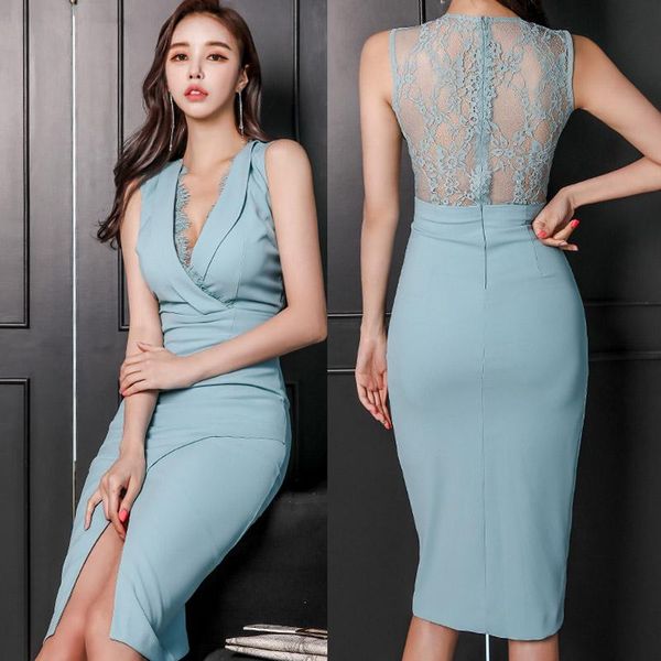 casual dresses 2021 summer v neck light baby blue lace sleeveless body slim fit dress night evening party elegant bodycon knitted, Black;gray
casual dresses 2021 summer v neck light baby blue lace sleeveless body slim fit dress night evening party elegant bodycon knitted, Black;gray