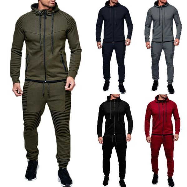 jogging clothing meihuida 2pcs men casual tracksuit sport jacket+pants athletic trainer solid cotton suit runing wear gym, Black;red
jogging clothing meihuida 2pcs men casual tracksuit sport jacket+pants athletic trainer solid cotton suit runing wear gym, Black;red