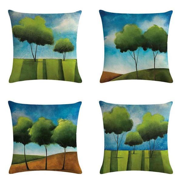 cushion/decorative pillow spring oil painting tree decorative cushion cover pillowcase polyester 45*45 cm throw pillows home decor pillowcov
cushion/decorative pillow spring oil painting tree decorative cushion cover pillowcase polyester 45*45 cm throw pillows home decor pillowcov