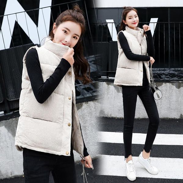 women's vests wholesale 2021 winter selling fashion casual warm jacket female bisic coats l202, Black;white
women's vests wholesale 2021 winter selling fashion casual warm jacket female bisic coats l202, Black;white
