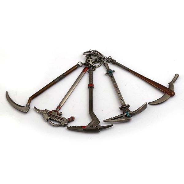 keychains 2021 game keychain pickaxe sickle pendants 5 styles holder metal key ring accessory, Silver
keychains 2021 game keychain pickaxe sickle pendants 5 styles holder metal key ring accessory, Silver