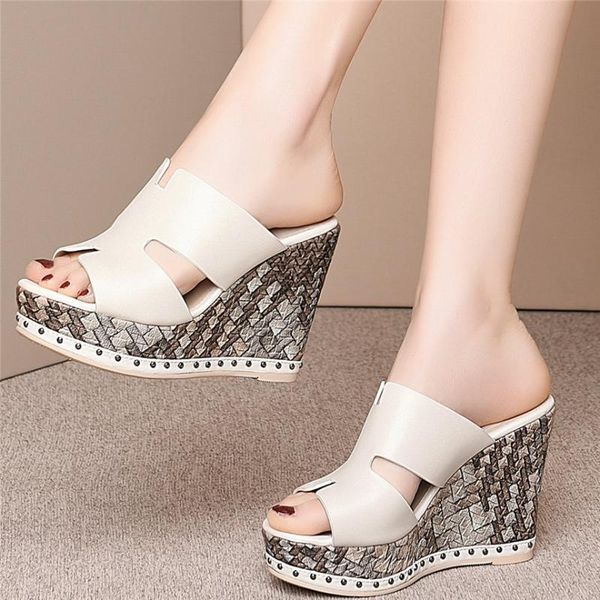 women genuine leather platform wedges high heel gladiator roman sandals female open toe summer pumps shoes rivets casual, Black
women genuine leather platform wedges high heel gladiator roman sandals female open toe summer pumps shoes rivets casual, Black