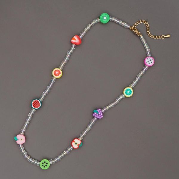 chokers go2boho 2021 beaded necklace choker fruit charm beads necklaces for women accessories boho summer beach jewelry collares, Golden;silver
chokers go2boho 2021 beaded necklace choker fruit charm beads necklaces for women accessories boho summer beach jewelry collares, Golden;silver