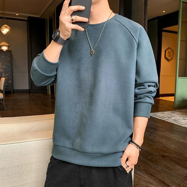 men's hoodies & sweatshirts 2021 autumn men casual minimalist sweatshirt o-neck embroidery logo plus size basic pullover, Black
men's hoodies & sweatshirts 2021 autumn men casual minimalist sweatshirt o-neck embroidery logo plus size basic pullover, Black