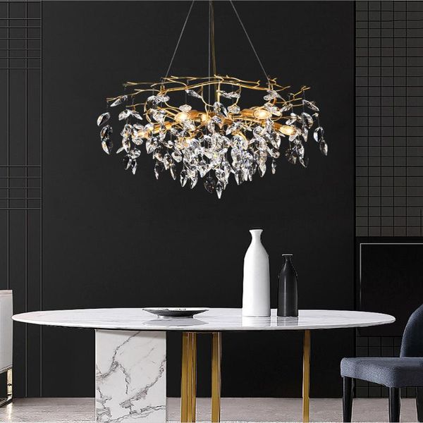 chandeliers postmodern retro crystal led chandelier hall lamp luxury living room restaurant bedroom indoor lighting golden suspension
chandeliers postmodern retro crystal led chandelier hall lamp luxury living room restaurant bedroom indoor lighting golden suspension