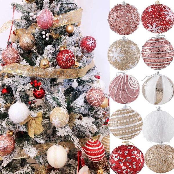 party decoration 5pcs 8cm christmas hanging ball xmas tree year foam shiny unique fairy ornaments festival dress up supplies
party decoration 5pcs 8cm christmas hanging ball xmas tree year foam shiny unique fairy ornaments festival dress up supplies