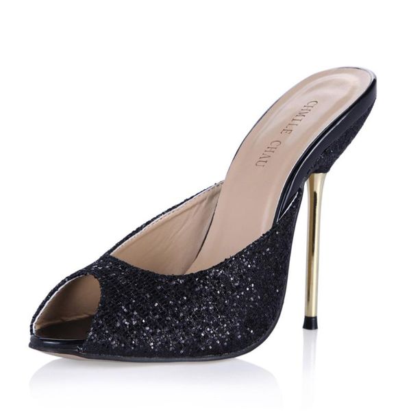 glitter wedding shoe women peep toe thin high heels bridal lady sandal plus sizes 10 zapatos mujer 3845-fa12 slippers, Black
glitter wedding shoe women peep toe thin high heels bridal lady sandal plus sizes 10 zapatos mujer 3845-fa12 slippers, Black
