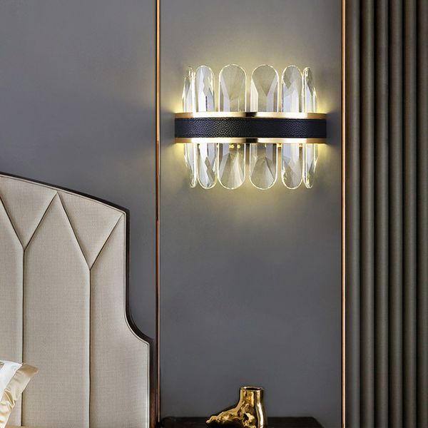 luxurious black wall lamp modern led lamps for bedroom crystal wall lights hanging light home decor
luxurious black wall lamp modern led lamps for bedroom crystal wall lights hanging light home decor
