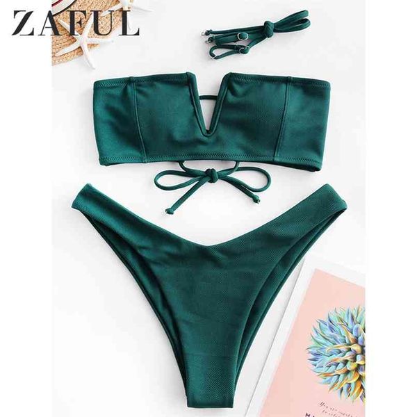 bandeau bikinis set strapless v-neck women swimsuit push up swimwear female summer brazilian bathing suit biquini 210722, White;black
bandeau bikinis set strapless v-neck women swimsuit push up swimwear female summer brazilian bathing suit biquini 210722, White;black