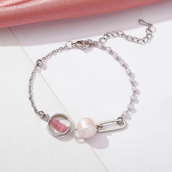 charm bracelets vintage pearl bracelet for women korean female asymmetric chain adjustable big circle geometric pulseras jewelry, Golden;silver
charm bracelets vintage pearl bracelet for women korean female asymmetric chain adjustable big circle geometric pulseras jewelry, Golden;silver