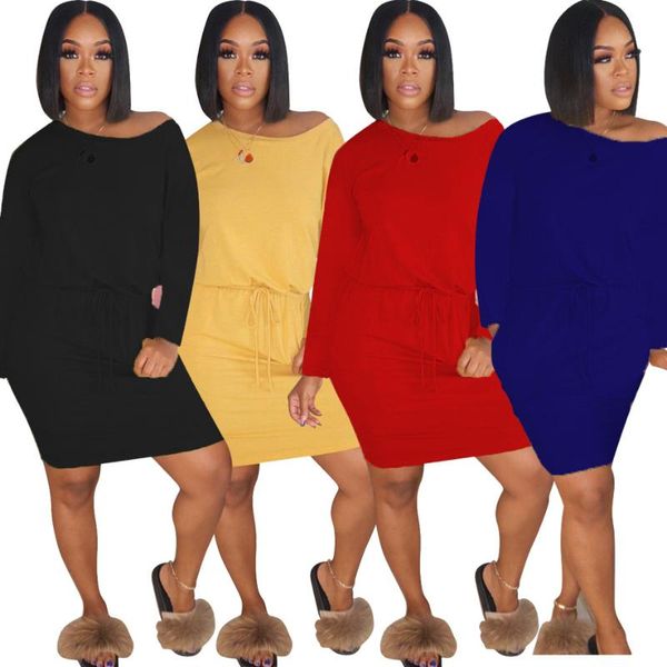 casual dresses 32r6324 autumn winter women fashion solid loose dress vestidos plus size, Black;gray
casual dresses 32r6324 autumn winter women fashion solid loose dress vestidos plus size, Black;gray