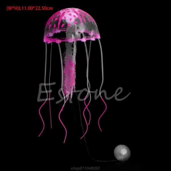 artificial jellyfish aquarium decoration glowing effect fish tank ornament decor n23 20 drop decorations
artificial jellyfish aquarium decoration glowing effect fish tank ornament decor n23 20 drop decorations