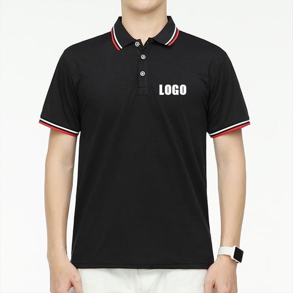 short sleeve solid shirt men polo women casual streetwear family print your like p male female jersey, White;black
short sleeve solid shirt men polo women casual streetwear family print your like p male female jersey, White;black