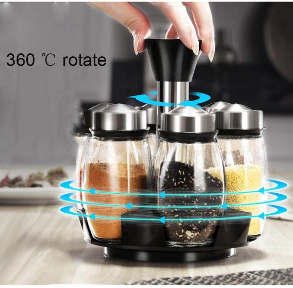 storage bottles & jars 360 degree seasoning box rotating rack spice jar shaker glass bottle shelf condiment container
storage bottles & jars 360 degree seasoning box rotating rack spice jar shaker glass bottle shelf condiment container