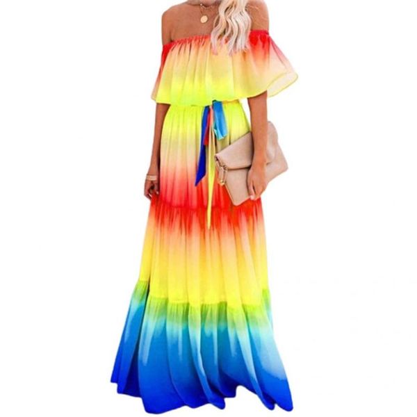 casual dresses skin-friendly trendy high waist large hem beach dress comfy long for club, Black;gray
casual dresses skin-friendly trendy high waist large hem beach dress comfy long for club, Black;gray