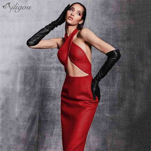 summer products fashion hollow halter bandage dress club party red rayon ladies tight 210525, Black;gray
summer products fashion hollow halter bandage dress club party red rayon ladies tight 210525, Black;gray