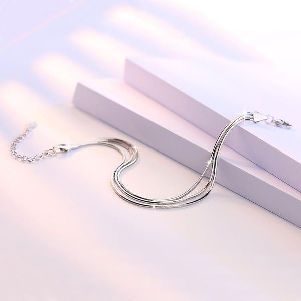 charm bracelets three snake chains bracelet silver plated charms for women korean fashion & bangles femme bileklik gift, Golden;silver
charm bracelets three snake chains bracelet silver plated charms for women korean fashion & bangles femme bileklik gift, Golden;silver