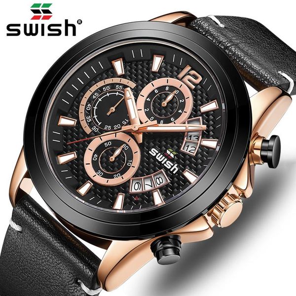 wristwatches relogio masculino fashion sport chronograph mens watches leather quartz clock waterproof date watch men 2021, Slivery;brown
wristwatches relogio masculino fashion sport chronograph mens watches leather quartz clock waterproof date watch men 2021, Slivery;brown