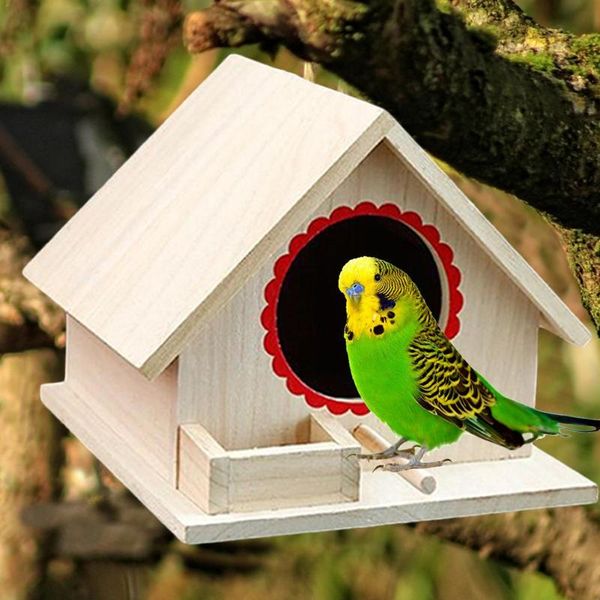 wood birds nest box diy small outdoor garden parrot cockatiels swallows wooden bird house cages
wood birds nest box diy small outdoor garden parrot cockatiels swallows wooden bird house cages