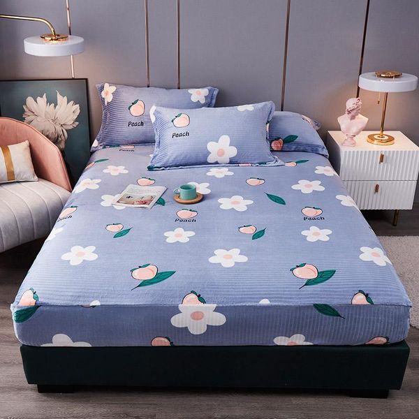 sheets & sets 1pc flannel bed covers queen flower print fitted sheet with elastic couvre lit for double beds king blue winter
sheets & sets 1pc flannel bed covers queen flower print fitted sheet with elastic couvre lit for double beds king blue winter