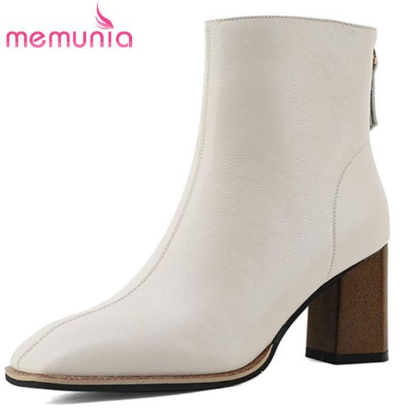 boots memunia 2021 genuine leather shoes women high heel autumn winter zip fashion ankle for black
boots memunia 2021 genuine leather shoes women high heel autumn winter zip fashion ankle for black