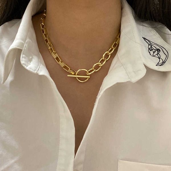 peri'sbox women's gold necklace, swing chain, gold, bound circle, simple jewelry, fashionable neck zipper, Silver
peri'sbox women's gold necklace, swing chain, gold, bound circle, simple jewelry, fashionable neck zipper, Silver