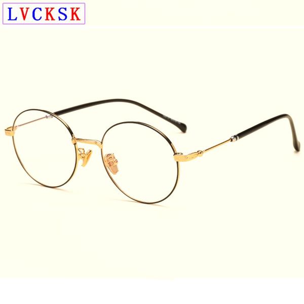 fashion sunglasses frames myopia reading glasses retro round metal transparent women men clear glass eyeglasses students frame n5, Black
fashion sunglasses frames myopia reading glasses retro round metal transparent women men clear glass eyeglasses students frame n5, Black