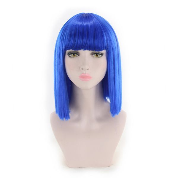 woodfestival short straight bob synthetic hair wig with bangs cosplay wigs for women pink red brown blue green white purple grey, Black
woodfestival short straight bob synthetic hair wig with bangs cosplay wigs for women pink red brown blue green white purple grey, Black