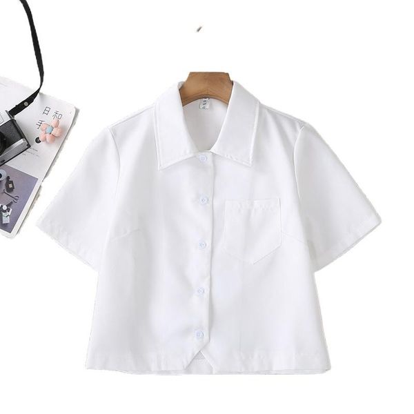 women's blouses & shirts jk uniform shirt short sleeves in the summer of 2021. students' college style have a small sense design, White
women's blouses & shirts jk uniform shirt short sleeves in the summer of 2021. students' college style have a small sense design, White