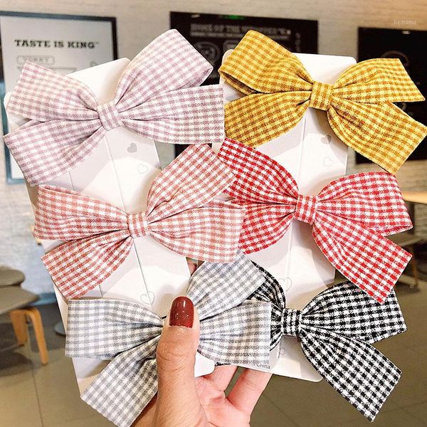 women girls cute plaid bow hairpins sweet hair clips headband barrettes lovely ornament fashion accessories1
women girls cute plaid bow hairpins sweet hair clips headband barrettes lovely ornament fashion accessories1