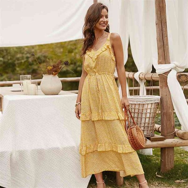 boho print dress women summer elegant sleeveles v neck lace-up maxi party es ruffled beach feminine les robe 210517, Black;gray
boho print dress women summer elegant sleeveles v neck lace-up maxi party es ruffled beach feminine les robe 210517, Black;gray