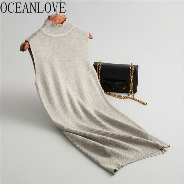 knitted women dresses solid half turtleneck autumn winter sweater dress elegant slim vestidos korean 17881 210415, Black;gray
knitted women dresses solid half turtleneck autumn winter sweater dress elegant slim vestidos korean 17881 210415, Black;gray