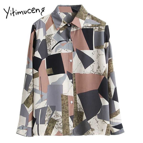 yitimuceng vintage floral print blouse women button shirts loose spring korean long sleeve turn-down collar chiffon 210601, White
yitimuceng vintage floral print blouse women button shirts loose spring korean long sleeve turn-down collar chiffon 210601, White