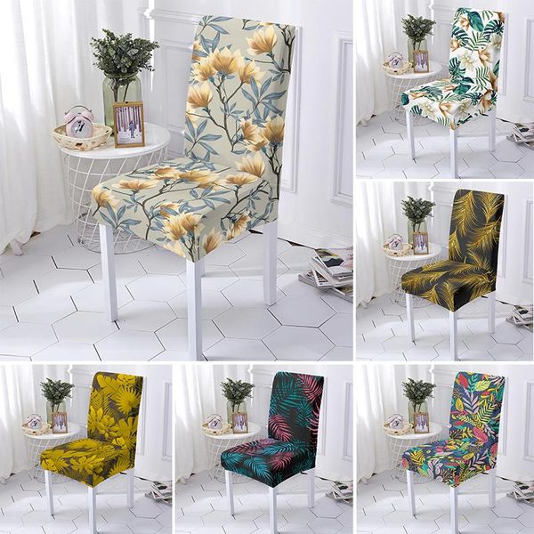 universal size elastic dining chair cover flowers leaves design anti-dust stretch seat covers home decor for wedding party
universal size elastic dining chair cover flowers leaves design anti-dust stretch seat covers home decor for wedding party