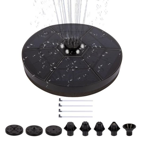 floating solar fountain garden water with light 6 lamp beads panel powered pump decoration decorations
floating solar fountain garden water with light 6 lamp beads panel powered pump decoration decorations
