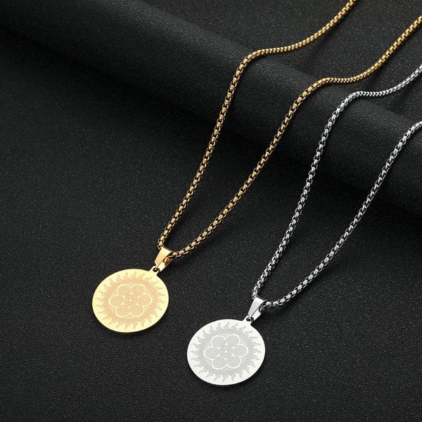 pendant necklaces cxwind sun spiral whirl necklace for women men chains on the neck hip hop couple stainless steel jewelry, Silver
pendant necklaces cxwind sun spiral whirl necklace for women men chains on the neck hip hop couple stainless steel jewelry, Silver
